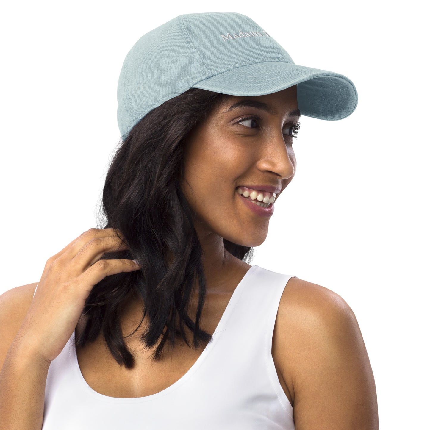 Madam President Denim Cap