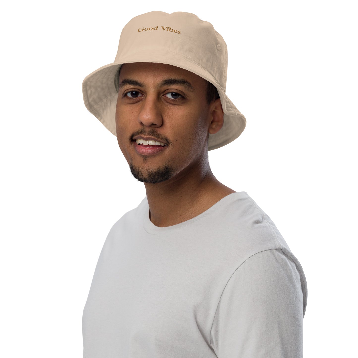 Good Vibes 100% Organic Bucket Hat