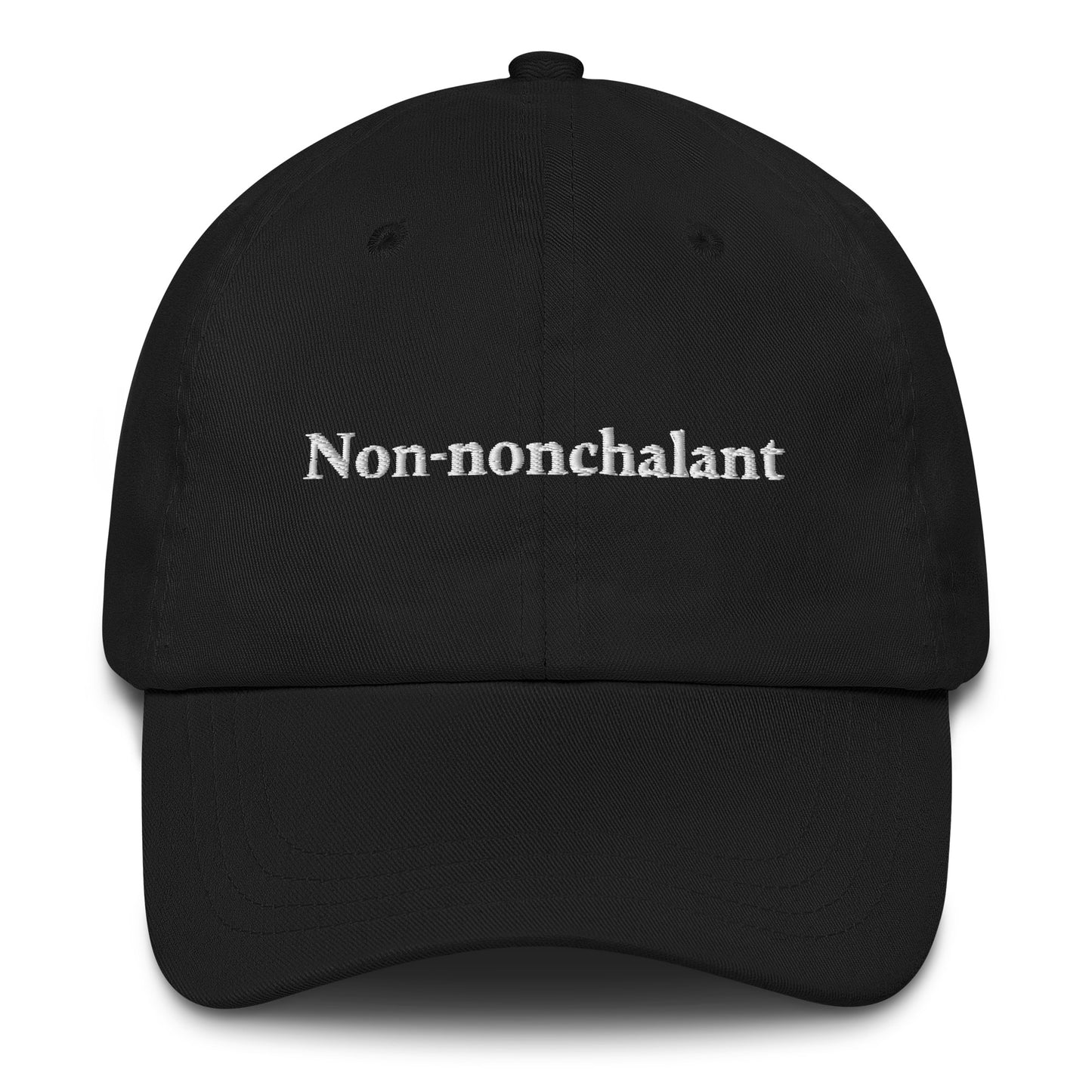 Non-nonchalant Ball Cap