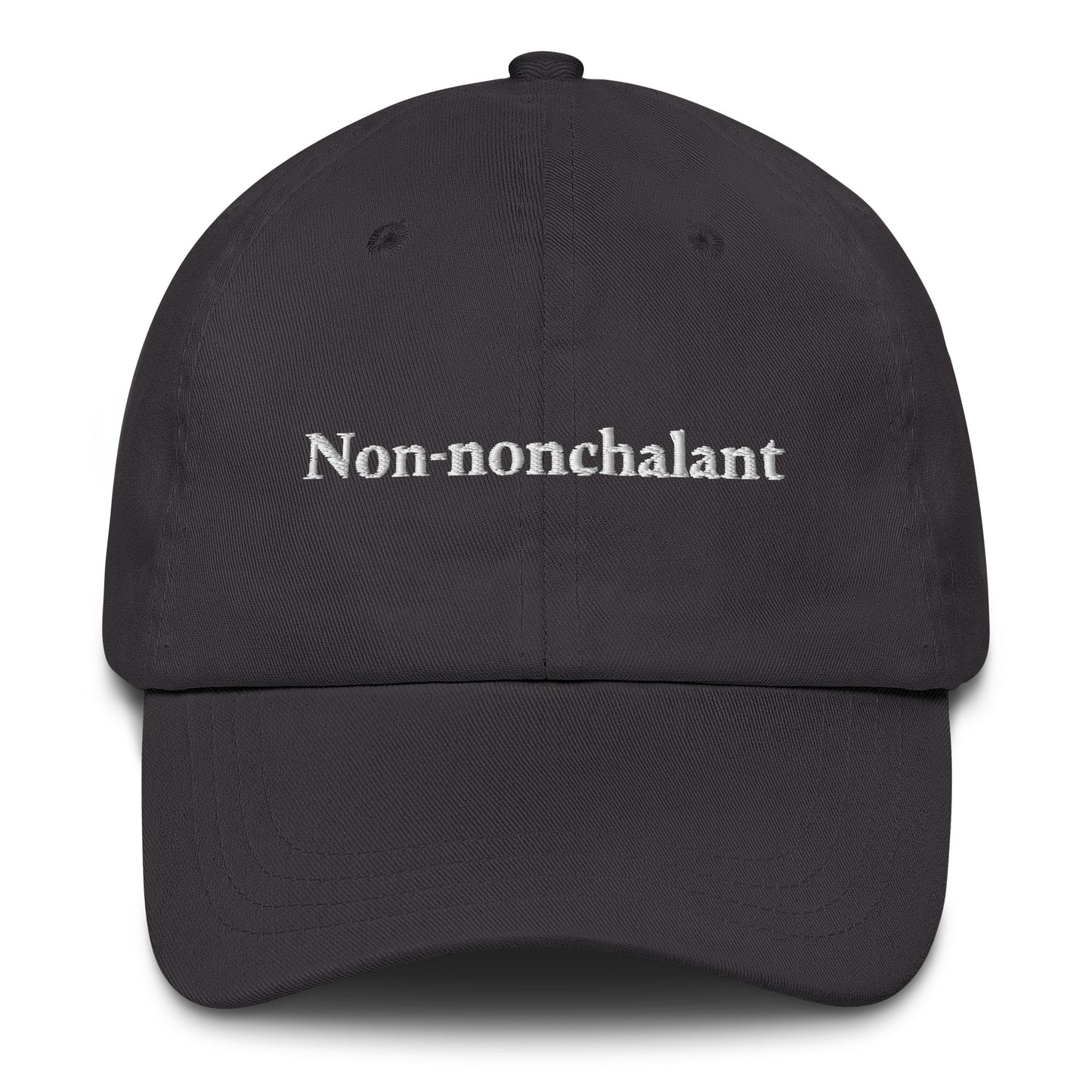 Non-nonchalant Ball Cap