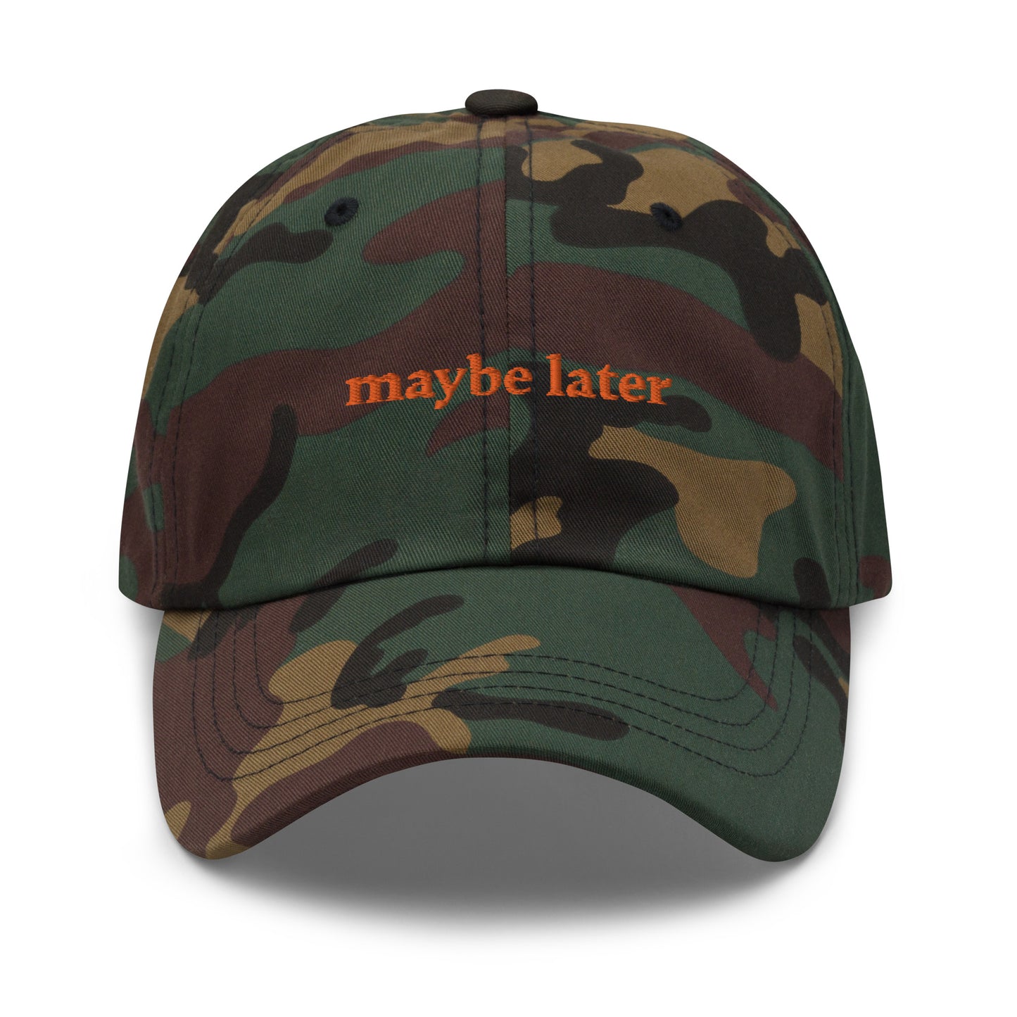 Maybe Later Ball Cap