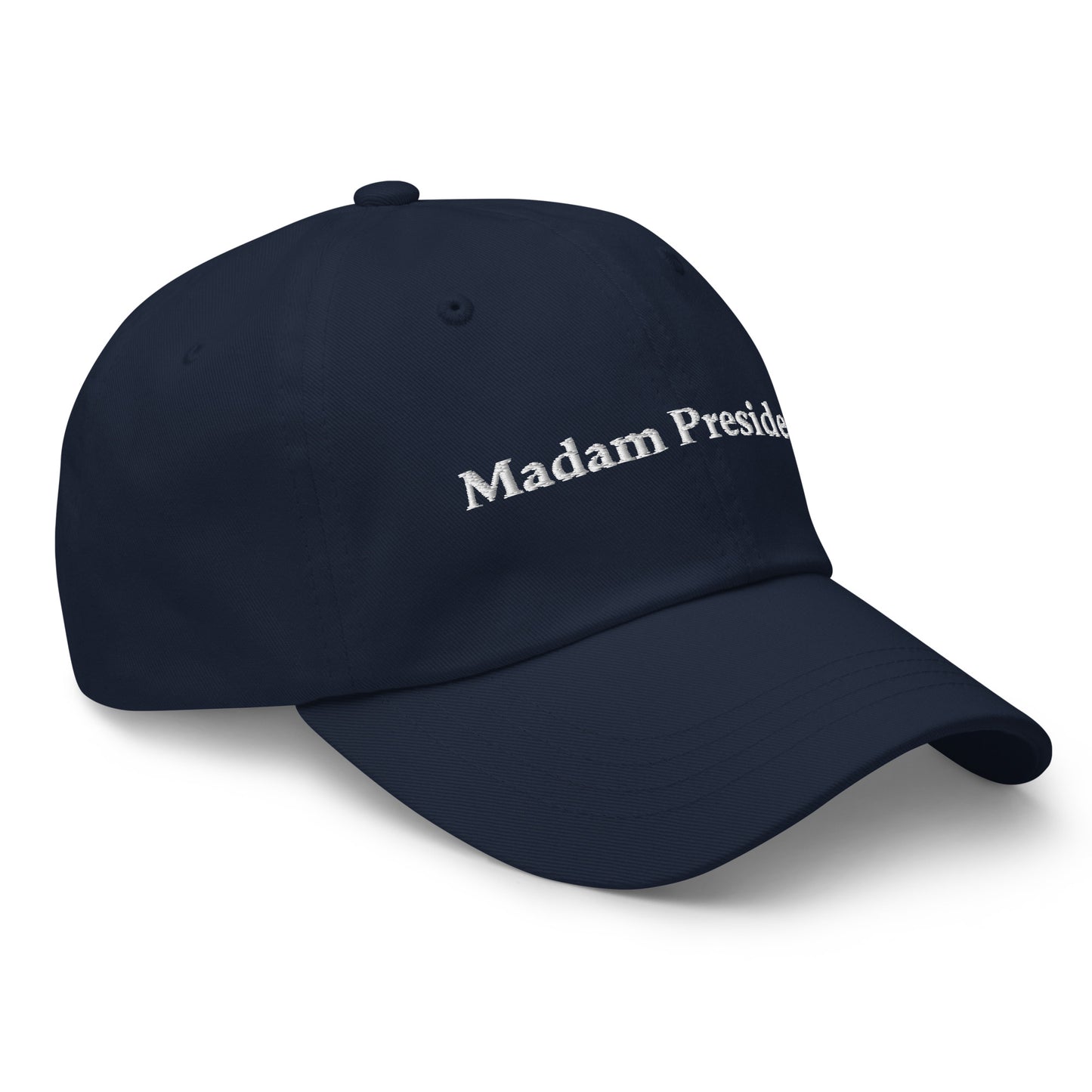 Madam President Ball Cap in Navy/White