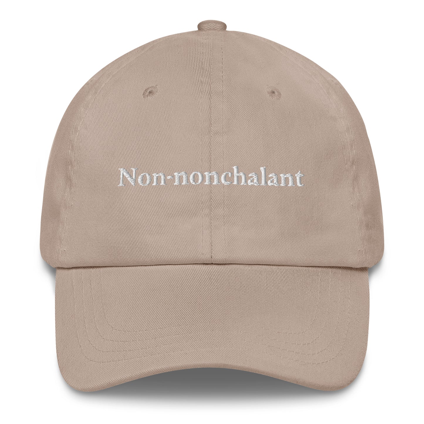 Non-nonchalant Ball Cap