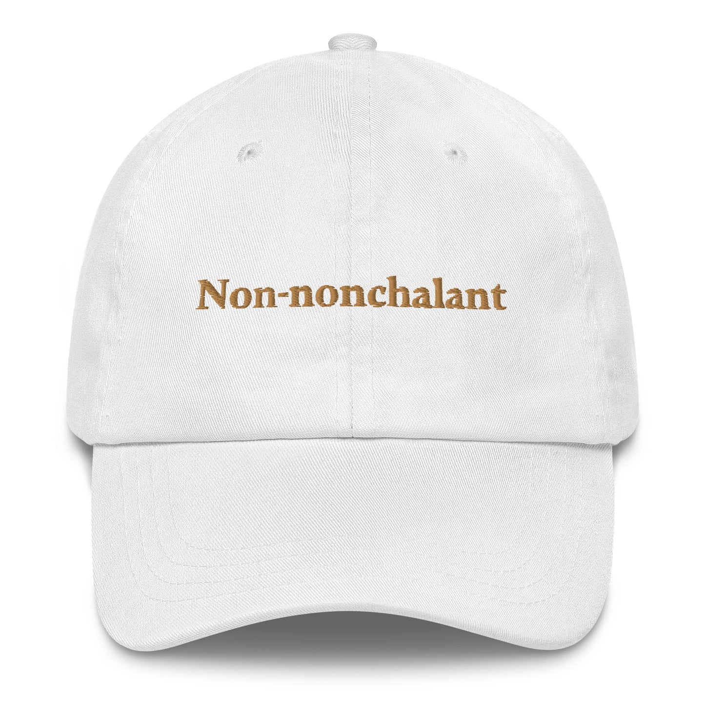 Non-nonchalant Ball Cap