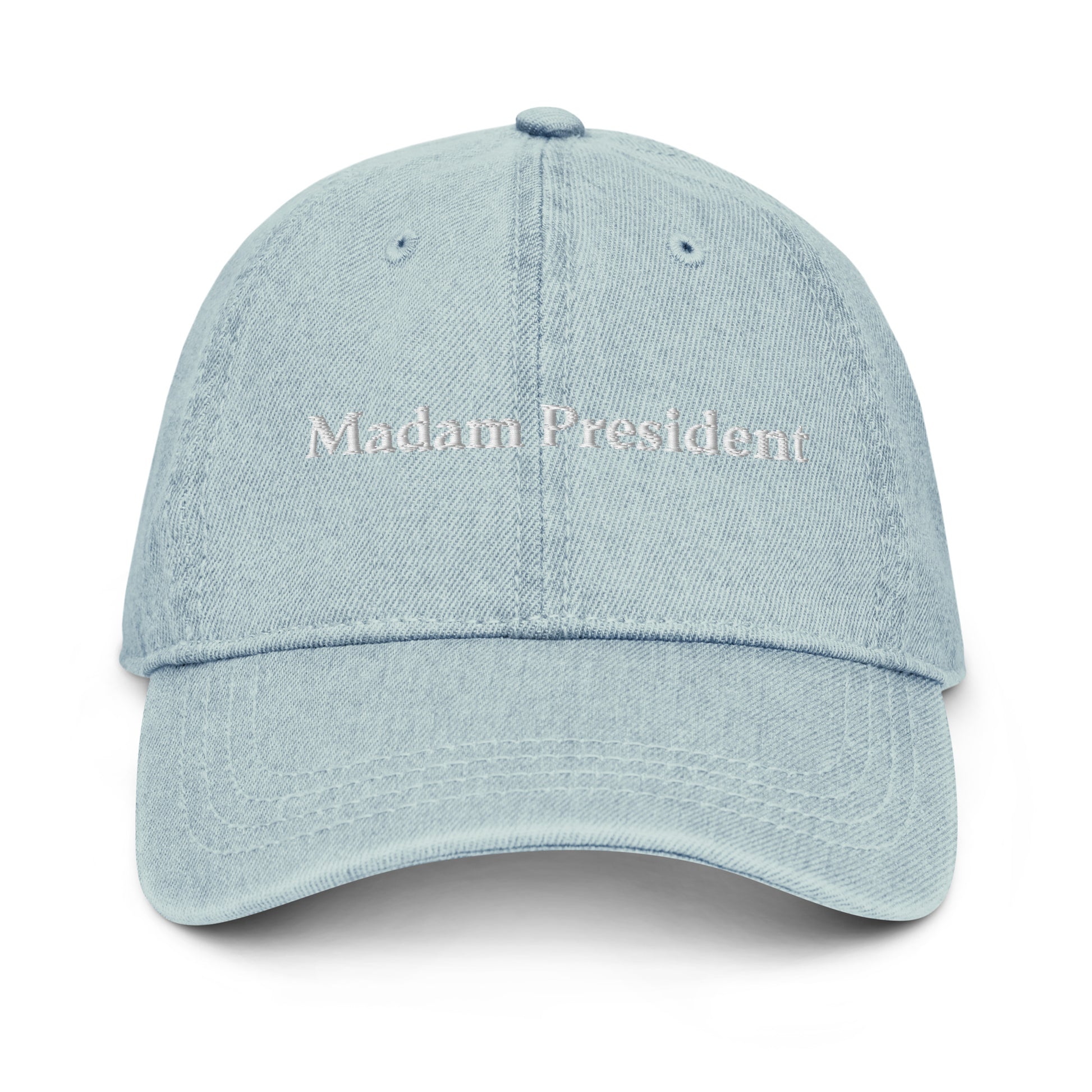 Madam President Denim Cap