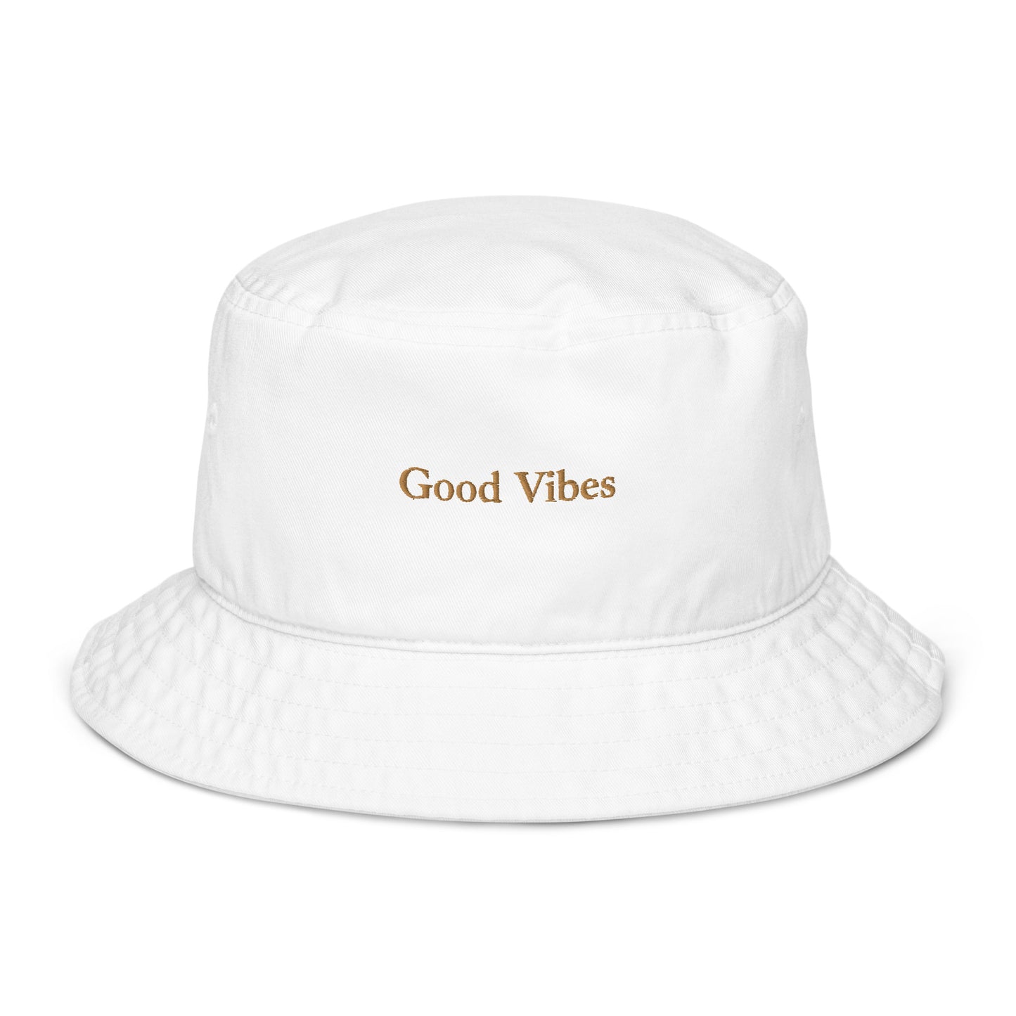 Good Vibes 100% Organic Bucket Hat