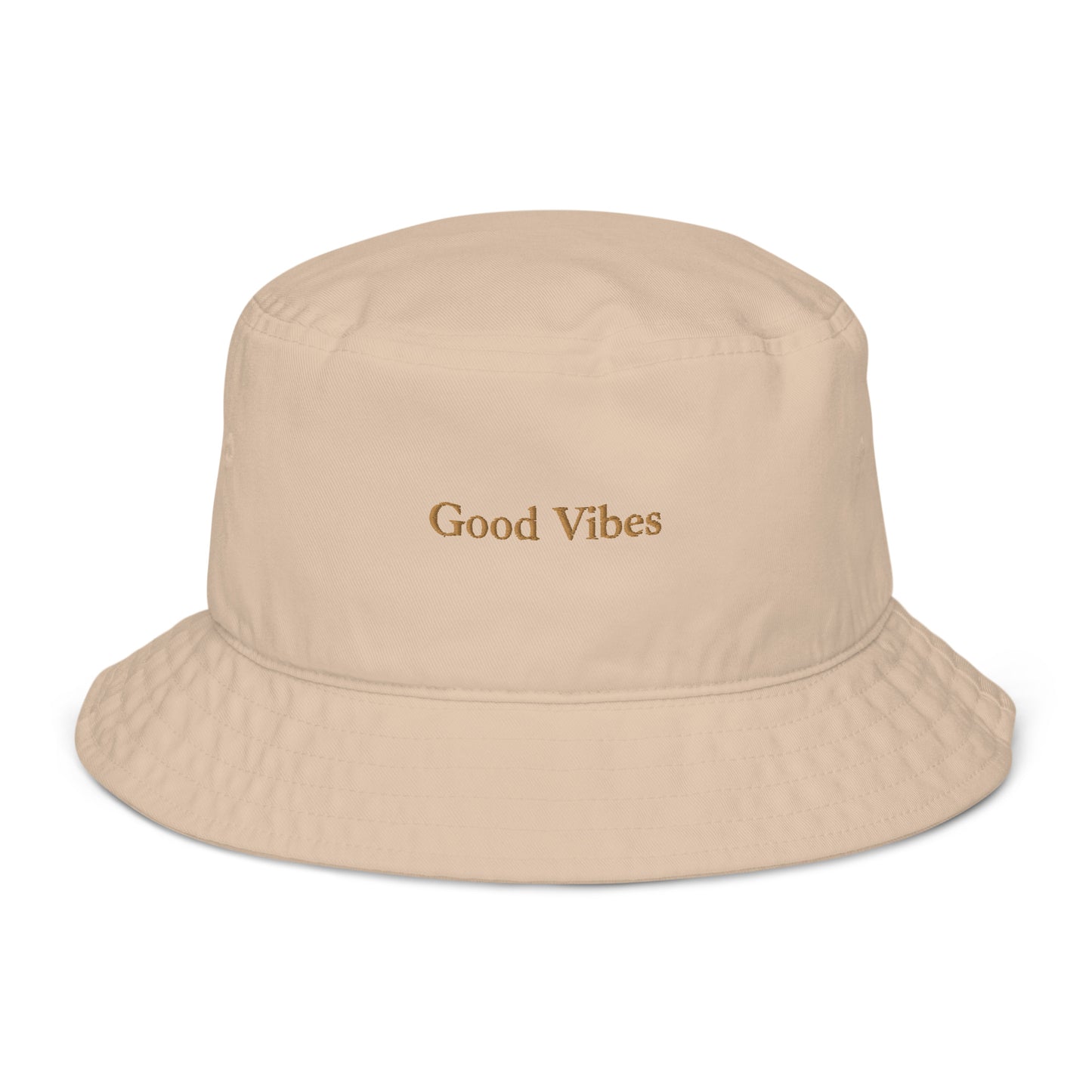Good Vibes 100% Organic Bucket Hat